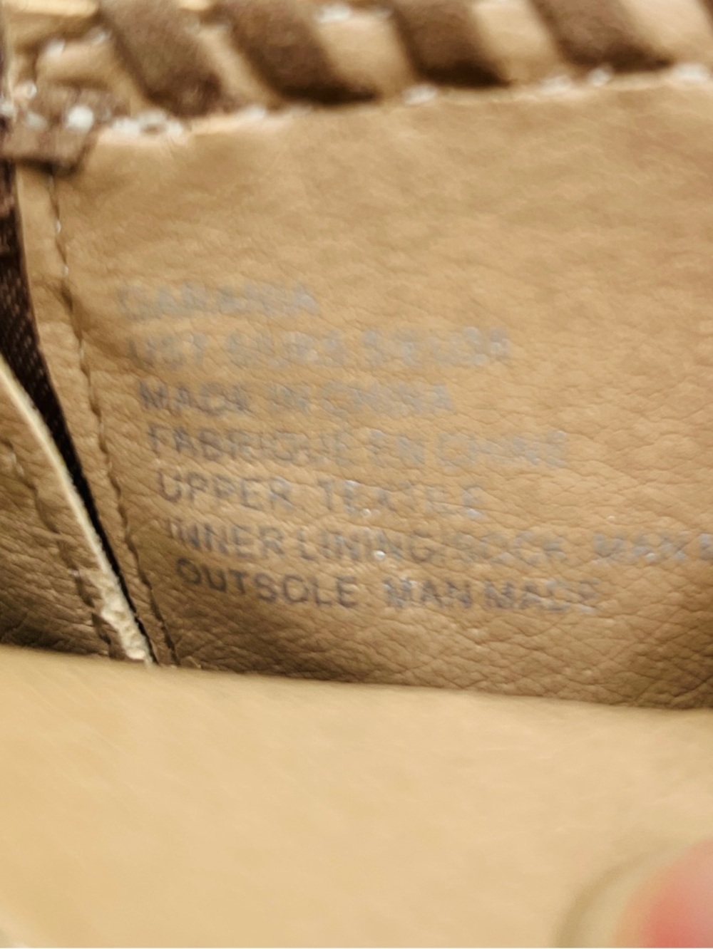 JustFab EUC Taupe Lace-Up Peep-Toe Heeled Booties - Picture 10 of 14